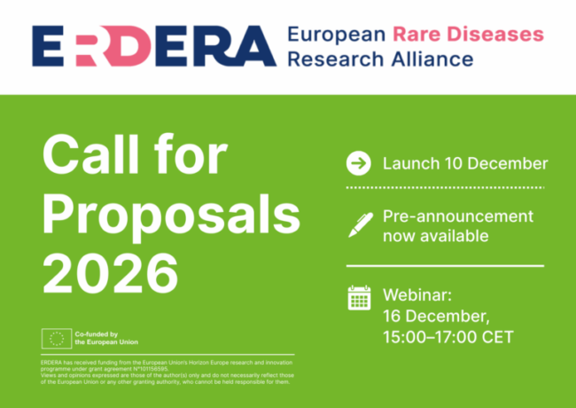 ERDERA 2026 Joint Transnational Call